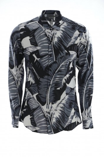 Dolce & Gabbana Men Palm Leaf Print Shirt - G5EB4T FS52K