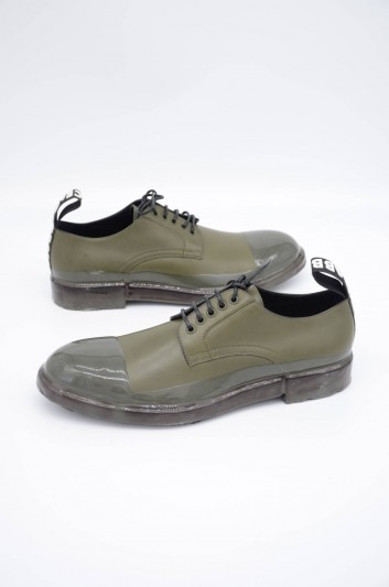 Dolce & Gabbana Men Leather Derbies - A10428 AK253