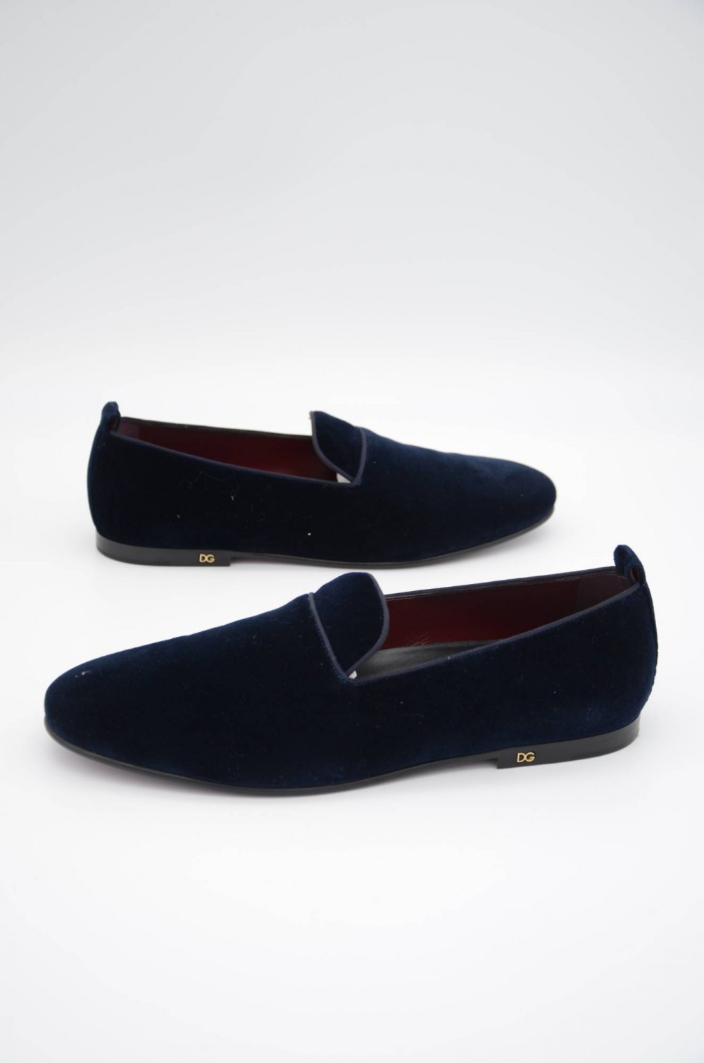 Dolce & Gabbana Men Velvet Slippers A50312 A6808