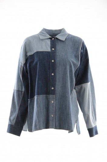 Dolce & Gabbana Camisa Manga Larga Denim Mujer - F5K22D G896Q