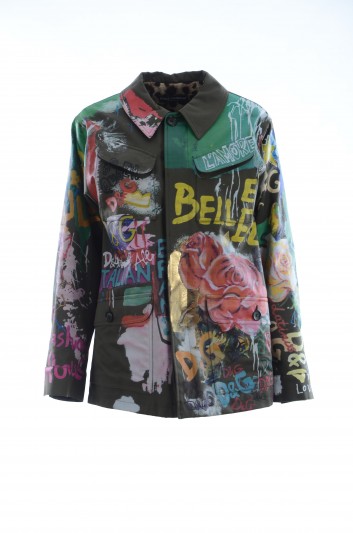 Dolce & Gabbana Women Graffiti Jacket - F28NKZ GDM44