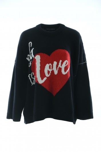 Dolce & Gabbana Women "Love" Heart Jumper - F9X397T JAWLU