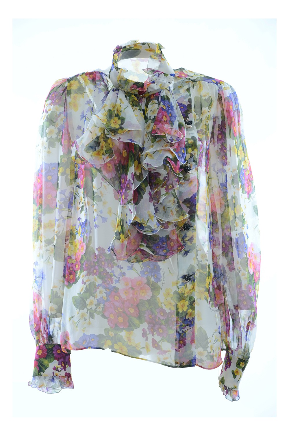 dolce gabbana floral blouse