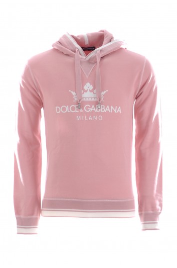 Dolce & Gabbana Men Zipped Hooded Sweatshirt - G9MC0T HU7AL