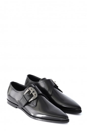 Dolce & Gabbana Men Buckle Flat Shoes - A50375 AA384