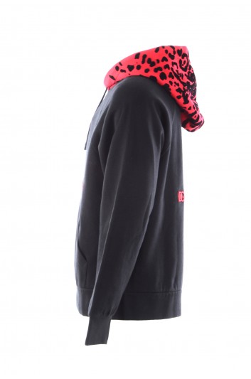 Dolce & Gabbana Men "Eyes Talk" Hooded Sweatshirt - G9WT2Z HU7JU