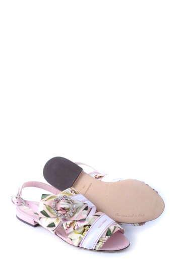 Dolce & Gabbana Women Flowers Jewels Sandals - CQ0285 AA137