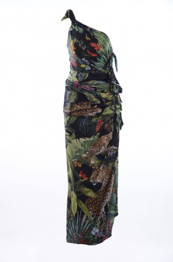 Dolce & Gabbana Vestido Largo Jungla Mujer - F6I1TT GDU48