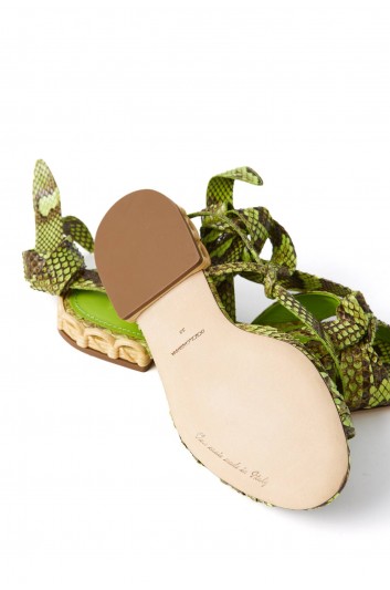 Dolce & Gabbana Sandalias serpiente  Mujer - CQ0403 A2043