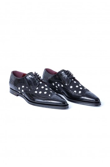 Dolce & Gabbana Men Doted Derby Shoe - A10572 AX428