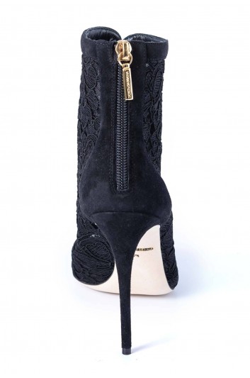 Dolce & Gabbana Women Heeled Laced Booties - CT0073 AL342