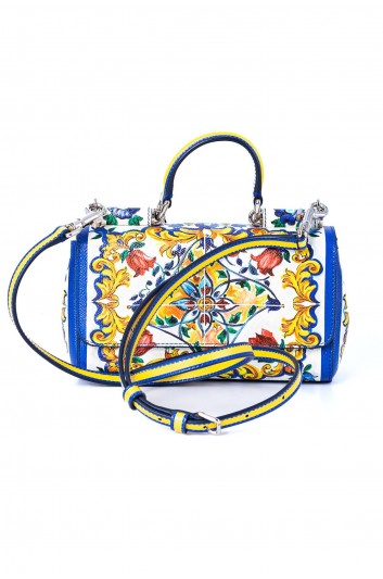 Dolce & Gabbana Women Majolica Small leather bag