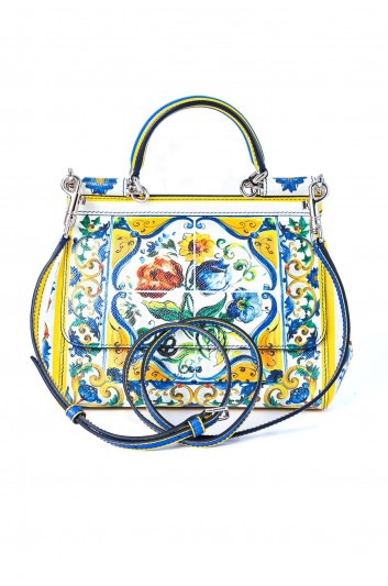 Dolce & Gabbana Women Sicily Majolica Small leather bag - BB6003 AC597