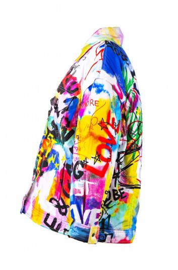 Dolce & Gabbana Women Printed Take of Sleeves Jacket - F9J97T G7BDO