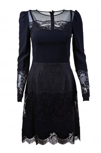 Dolce & Gabbana Vestido Medio Encaje Mujer - F6C2ST FURDV