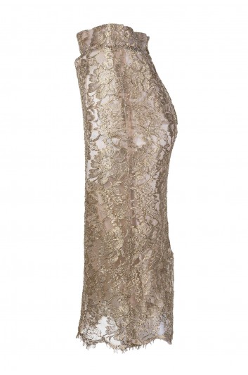 Dolce & Gabbana Women Long Laced Skirt - F4BSQT HLM02
