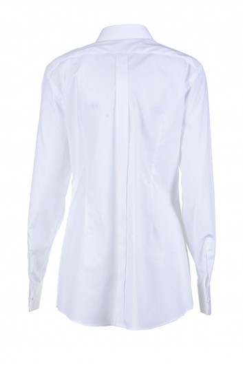 Dolce & Gabbana Women Smoquin Long Sleeve Shirt - I55G1W FU5T9