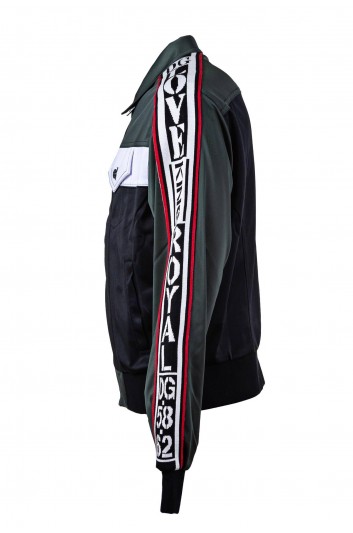 Dolce & Gabbana Men Zipped "Royal King" Jacket - G9NV0T HU7B7