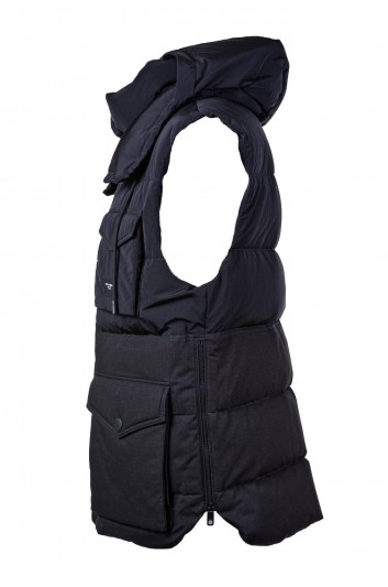 Dolce & Gabbana Men Bomber Sleeveless Hooded Jacket - G9VD7T FUM8T