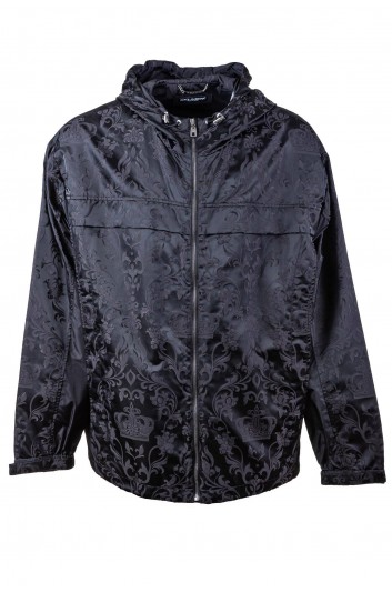 Dolce & Gabbana Men Printed Hooded Zipped Jacket - G9WR7T G7D8Y