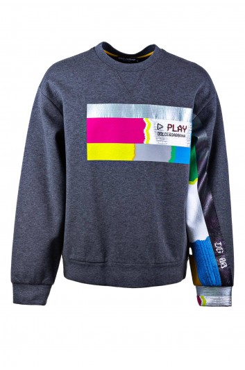 Dolce & Gabbana Men "D-Play" Sweatshirt - G9WI7T HU7JW