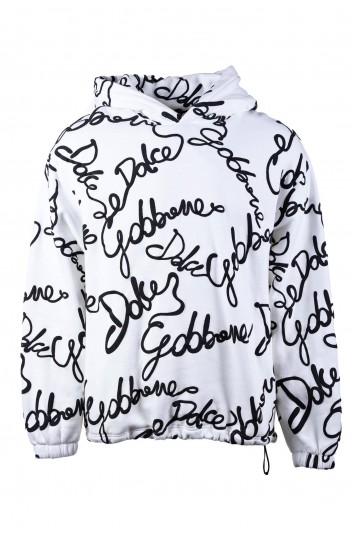 Dolce & Gabbana Men Hooded Logo Sweatshirt - G9VU9T FU77G