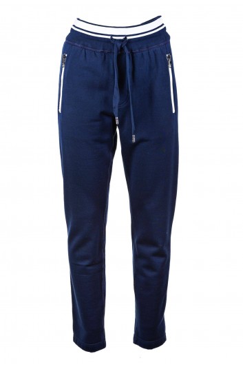 Dolce & Gabbana Men Zipped Pockets Sport Trousers - GYAPAT G7OHR