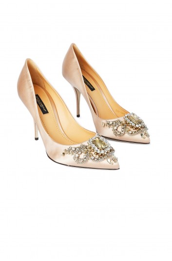 Dolce & Gabbana Women Cardinale Heeled Jewels Shoes - CD1588 AW137