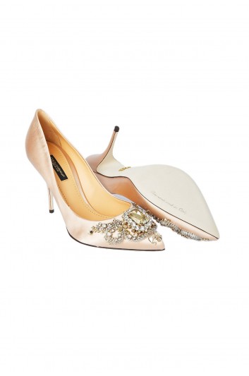Dolce & Gabbana Women Cardinale Heeled Jewels Shoes - CD1588 AW137
