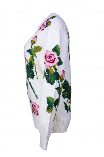 Dolce & Gabbana Jersey Rosas Mujer - FX616T JAMO1