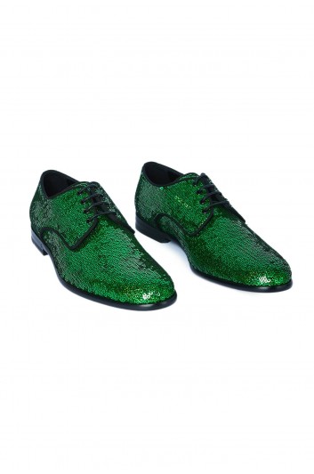 Dolce & Gabbana Men Sequins Raffaello Laced Shoe - A10704 AY409
