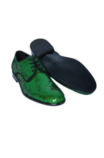 Dolce & Gabbana Men Sequins Raffaello Laced Shoe - A10704 AY409