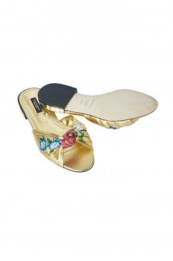 Dolce & Gabbana Women Flowers Sandals - CQ0283 AK931