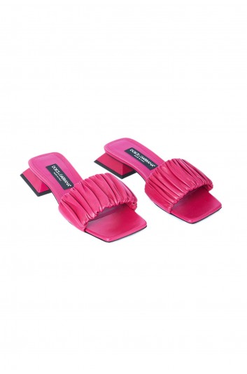 Dolce & Gabbana Women Square Heel Sandals - CQ0525 AF984