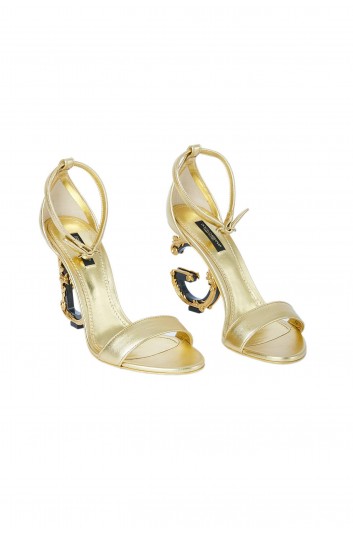 Dolce & Gabbana Women Keira DG Heel Sandals - CR0739 A1016