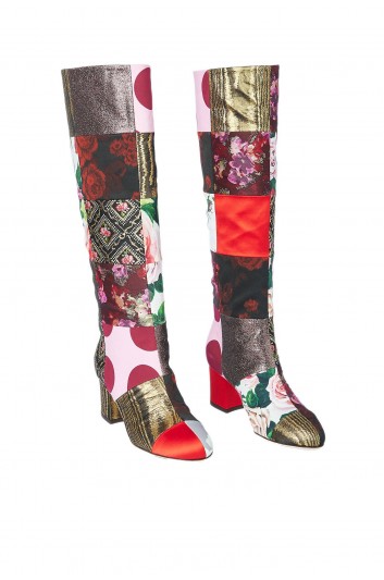 Dolce & Gabbana Women Heeled High Patch Boots