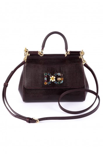 Dolce & Gabbana Women Sicily Small DG Jewels Leather Bag - BB6003 AI742