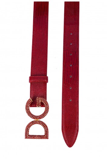 Dolce & Gabbana Women DG Strass Buckle 3,5 cm Belt - BE1322 AV585