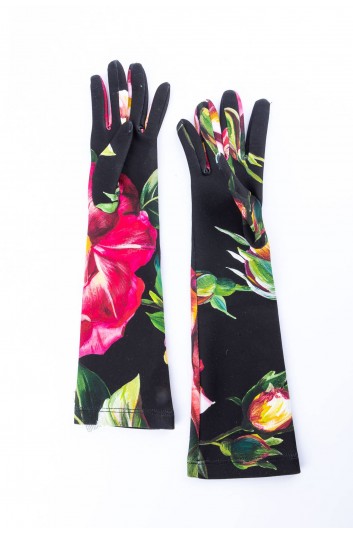 Dolce & Gabbana Women Flowers Evening Gloves - FG083A GDA2P