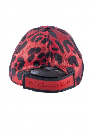 Dolce & Gabbana Men Baseball Animal Print Cap - GH737A FJOA5
