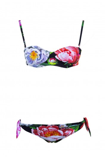 Dolce & Gabbana Women Balconette Side Bows Bikini - O8B40J FSG3R
