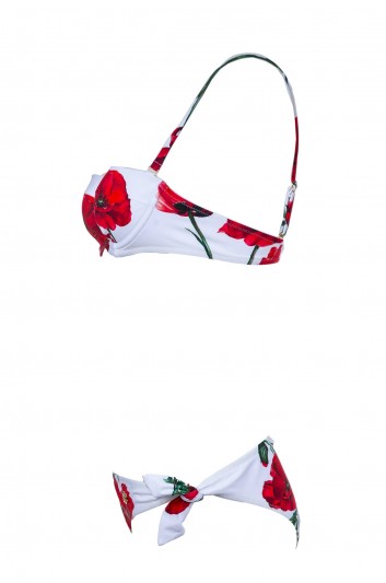 Dolce & Gabbana Biquini Aros Lazos Laterales Mujer - O8B40J FSG1T