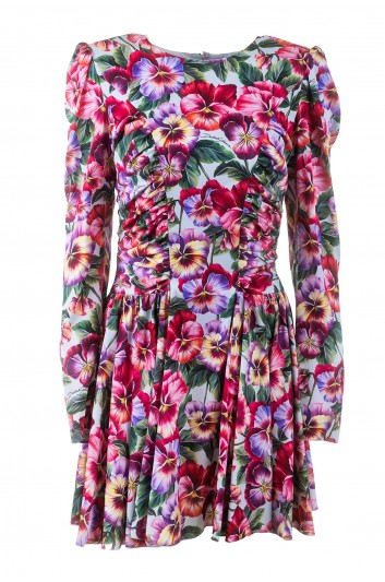 Dolce & Gabbana Vestido Flores Medio Mujer - F6I0TT FSAZX