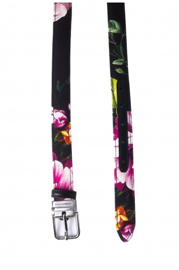 Dolce & Gabbana Women Flowers 2,5 cm Belt - BE1351 AN841