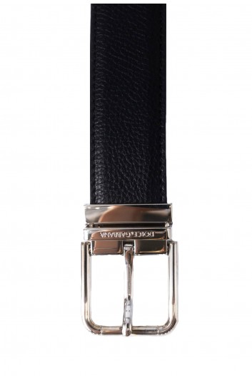 Dolce & Gabbana Men Leather 3 cm Belt - BC3627 B5373