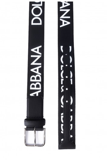 Dolce & Gabbana Men Fabric 3,5 cm Belt - BC4414 B9M10