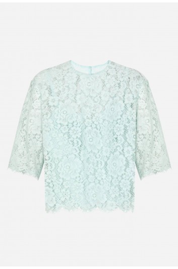 Dolce & Gabbana Women Laced Top - F74J8T HLMEA