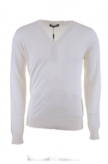 Dolce & Gabbana Men V-Neck Jumper - GX008T JAWAB