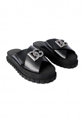 Dolce & Gabbana Men Crossed Saturno Sandals - A80257 A1203