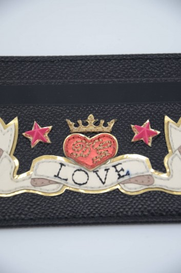 Dolce & Gabbana Women Leather Love Credit Card Holder - BI0330 AZ146